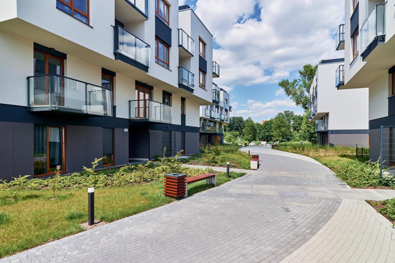 Riverside Apartments Na Grobli By Noclegi Renters ヴロツワフ エクステリア 写真